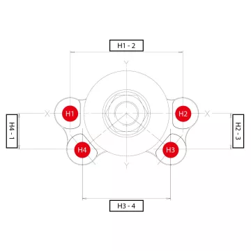 Опора шаровая TOYOTA 4 Runner 1990 - 2002 / Hilux 1991 - 2005 / VOLKSWAGEN Taro 1989 - 1997