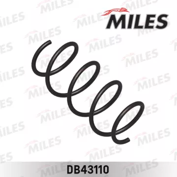 Пружина подвески NISSAN NOTE 1.4 06- передняя(в упак. 2 шт.)