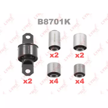 Комплект сайлентблоков / Рычагов / Зад. подв. FORD Focus I-III 1.4-20 98> / C-Max I-III 1.6-2.0 03>