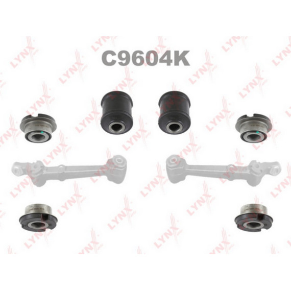 Комплект сайлентблоков / Рычагов / Перед. подв.  2108-12 1.3-1.6 88> / Priora 1.6 08> / Kalina 1