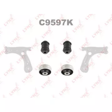 Комплект сайлентблоков / Рычагов / Перед. подв. AUDI A3 1.6-1.9D 96-03 / TT 1.8 98-06 SKODA Fabia 1