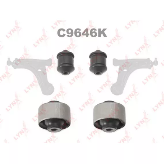 Комплект сайлентблоков / Рычагов / Перед. подв. CHEVROLET Lacetti 1.4-2.0D 05> / Nubira 1.6-2.0D 05>