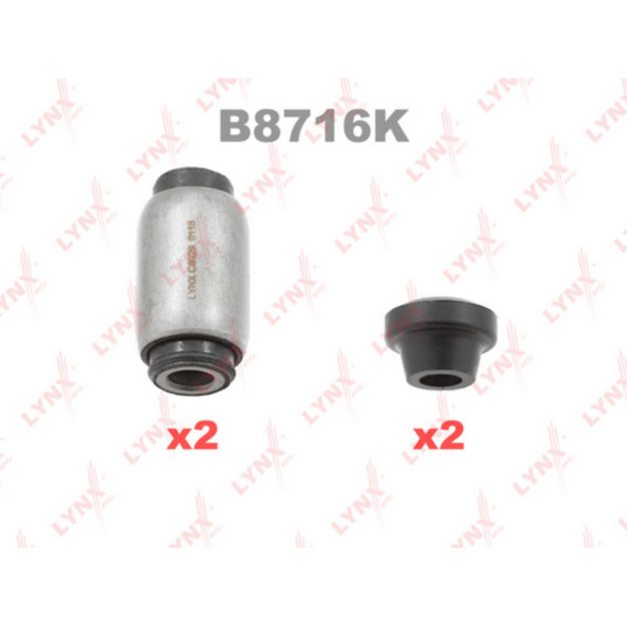 Комплект сайлентблоков / Рычагов / Перед. подв. MAZDA Demio(DW) 1.3-1.5 96>