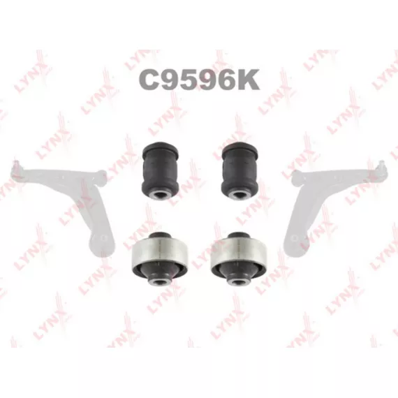 Комплект сайлентблоков / Рычагов / Перед. подв. MITSUBISHI Lancer(CS) 1.6-2.0 03>