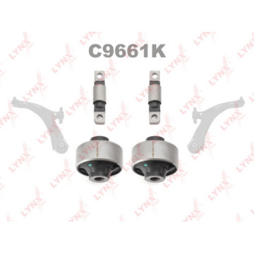 Комплект сайлентблоков / Рычагов / Перед. подв. NISSAN Qashqai(J10) 1.6-2.0D 07> / X-Trail(T31) 2.0-