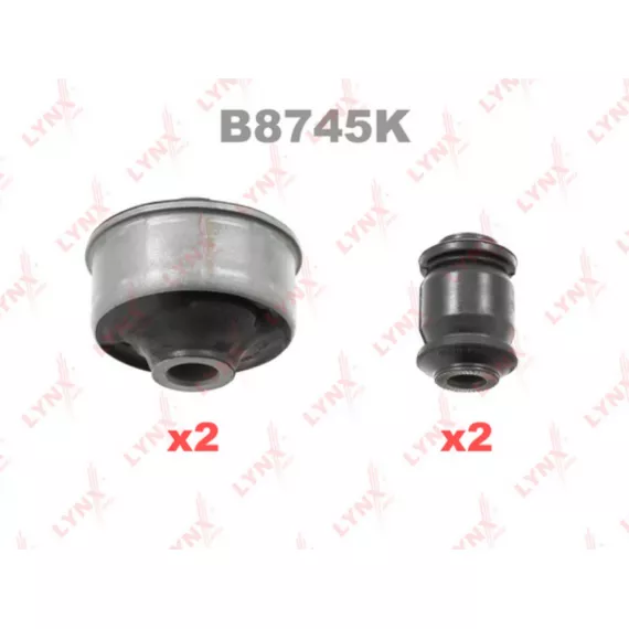Комплект сайлентблоков / Рычагов / Перед. подв. TOYOTA Avensiss(T27) 1.6-2.2D 09> / Corolla(E150) 1.