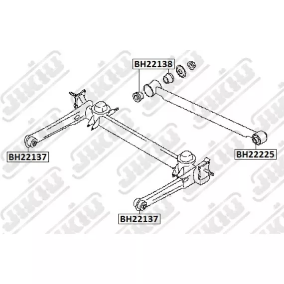 Сайлентблок Mazda_Familia Van VFY11 (1999-2007)/Nissan_AD VAN VGY11/VY11/VEY11/VFY11 (1999-2009)/Exp