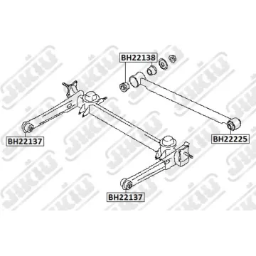 Сайлентблок Mazda_Familia Van VFY11 (1999-2007)/Nissan_AD VAN VGY11/VY11/VEY11/VFY11 (1999-2009)/Exp