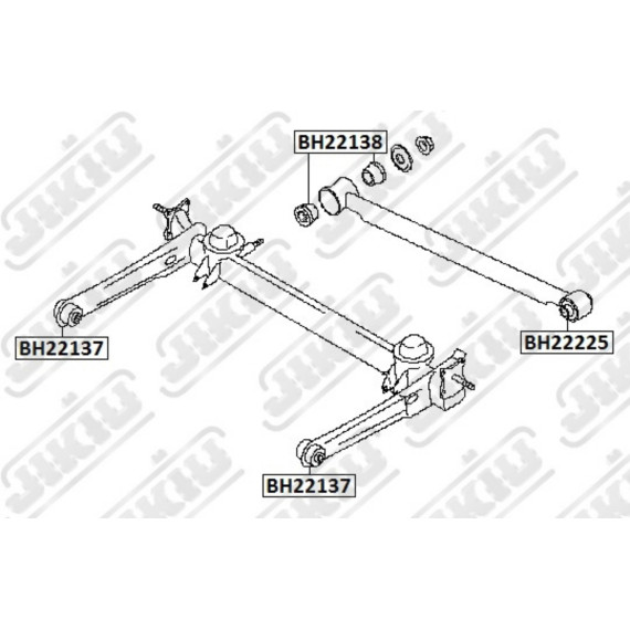 Сайлентблок Mazda_Familia Van VFY11 (1999-2007)/Nissan_AD VAN VGY11/VY11/VEY11/VFY11 (1999-2009)/Exp