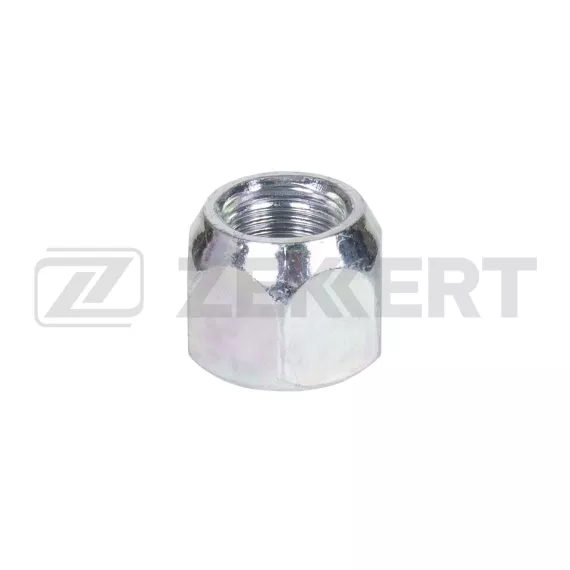 Гайка колесная конус M12 x 1 25 L=16 ключ 19 Цинк