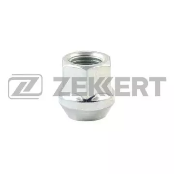 Гайка колесная конус M12 x 1 25 L=21 ключ 17 Цинк