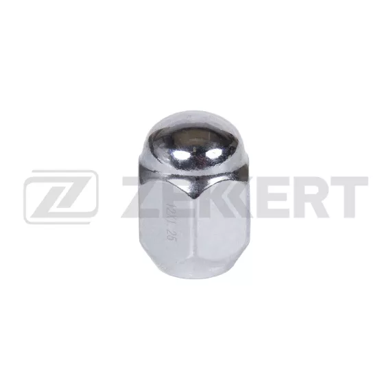 Гайка колесная конус M12 x 1 25 L=29 ключ 21 Хром