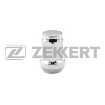 Гайка колесная конус M12 x 1 25 L=35 ключ 19 Хром