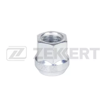 Гайка колесная конус M12 x 1 5 L=21 ключ 17 Цинк