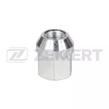 Гайка колесная конус M12 x 1 5 L=23 ключ 19 Цинк