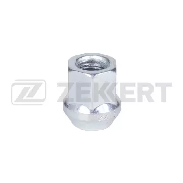 Гайка колесная конус M12 x 1 5 L=25 ключ 19 Цинк