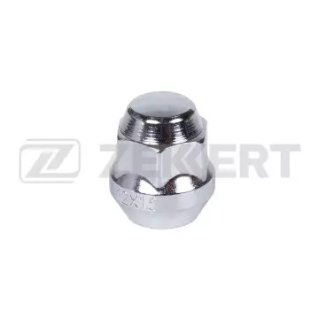 Гайка колесная конус M12 x 1 5 L=27 ключ 19 Хром