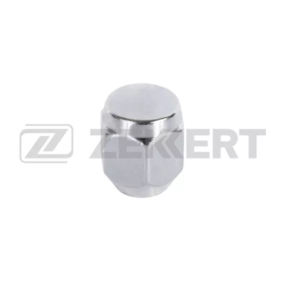 Гайка колесная конус M12 x 1 5 L=27 ключ 21 Хром