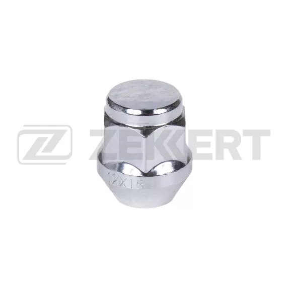 Гайка колесная конус M12 x 1 5 L=29 ключ 21 Хром