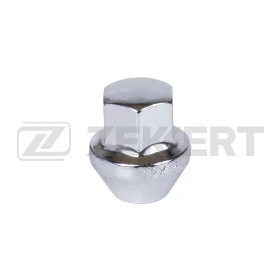 Гайка колесная конус M12 x 1 5 L=30 ключ 19 Хром