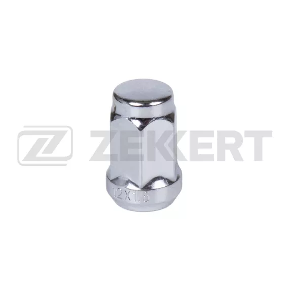 Гайка колесная конус M12 x 1 5 L=32 ключ 17 Хром