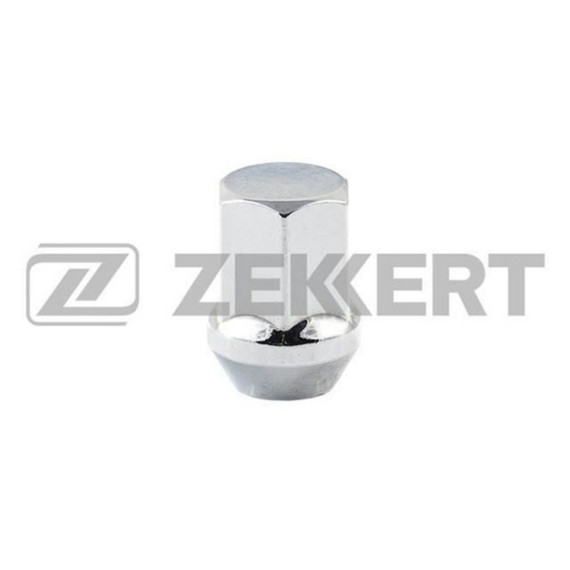 Гайка колесная конус M12 x 1 5 L=32 ключ 19 Хром
