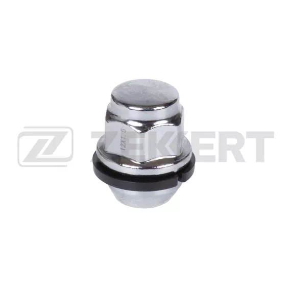 Гайка колесная конус M12 x 1 5 L=33 ключ 21 Хром