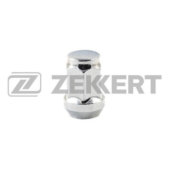 Гайка колесная конус M12 x 1 5 L=35 ключ 19 Хром