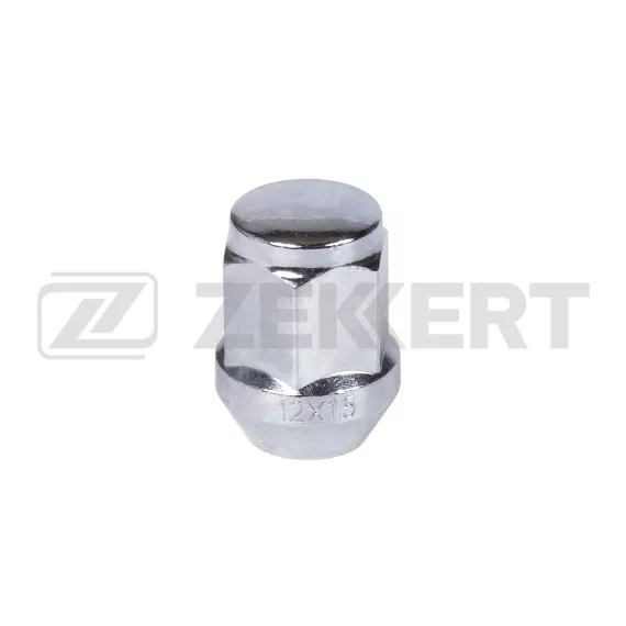 Гайка колесная конус M12 x 1 5 L=35 ключ 21 Хром