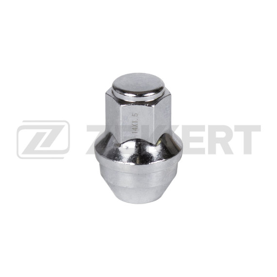 Гайка колесная конус M14 x 1 5 L=45 ключ 21 Хром