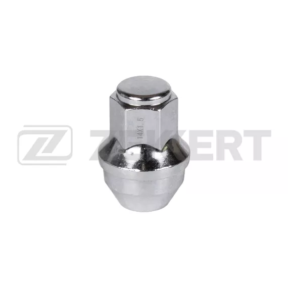 Гайка колесная конус M14 x 1 5 L=45 ключ 21 Хром