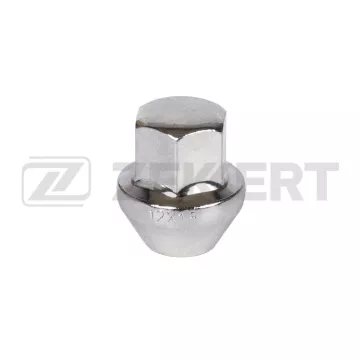 Гайка колесная конус M12 x 1 5 L=30 ключ 19 Никель