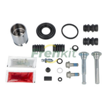 Ремкомплект заднего левого суппорта+поршень+комплект направляющих с механизмом CITROEN C4 04- / AUDI