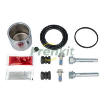 Ремкомплект переднего суппорта+поршень+комплект направляющих GAZ VOLGA 1972- 257807+809038