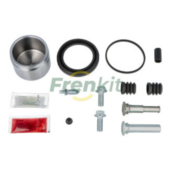 Ремкомплект переднего суппорта+поршень+комплект направляющих