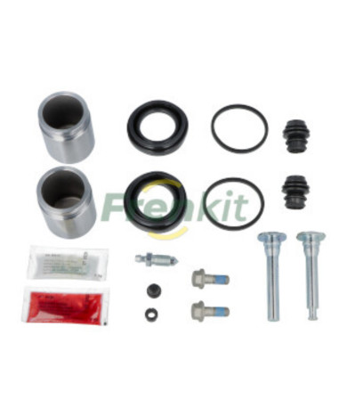 Ремкомплект суппорта+поршень+комплект направляющих NISSAN X-TRAIL ALL TYPES 07-01-> 244902+809005