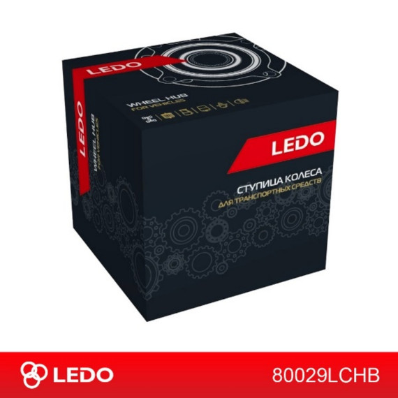 LEDO Ступица задняя на Audi / VW / Skoda. 3G0598611A