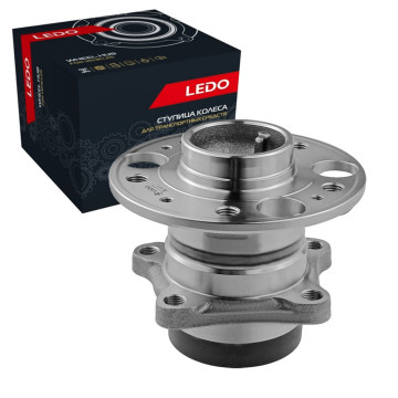 LEDO Ступица задняя на Chery Tiggo 4 Pro T19 / Tiggo 7 Pro T1E (204000480AA) LEDO