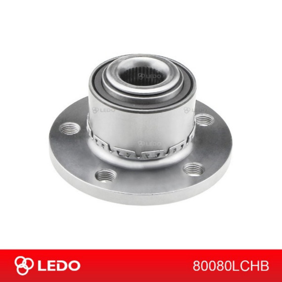 LEDO Ступица передняя на Skoda Rapid Fabia Roomster / VW Polo / Audi A1 A2 6R0407621A 6Q0407621