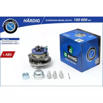 Ступица с подшип. в сборе OPEL Astra G-H (98-) (перед.) [d=119.4 с ABS] (HBK1708) B-RING H?RDIG