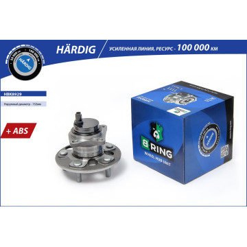 Ступица с подшип. в сборе TOYOTA COROLLA X (E140/E150) (06-) (задн.) [d=152 с ABS] (HBK8929) B-RING