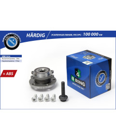 Ступица с подшип. в сборе VW Passat (05-) (перед. задн.) [d=137 с ABS] (HBK1024) B-RING H?RDIG