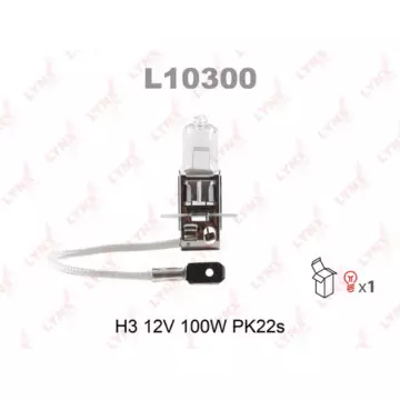 Лампа галогенная H3 12V 100W PK22S