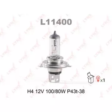 Лампа галогенная H4 12V 100/80W P43T-38