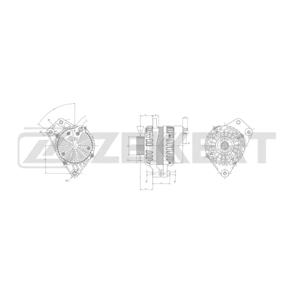 Генератор Chery Amulet (A15) 07-