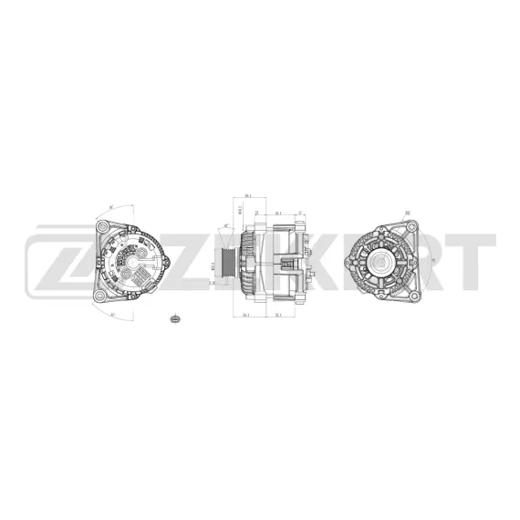 Генератор Chevrolet Cruze (J300 J305) 09- Aveo (T300) 11- Opel Astra J 09- Insignia 08-
