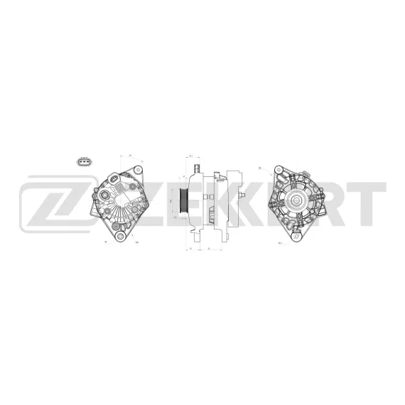 Генератор Hyundai Tucson 04- Elantra IV 06- Accent I II 94- i30 07- Kia Ceed 07-