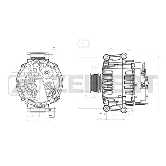 Генератор Lada Vesta (GFL_ GFK_) 16- X-Ray (GAB_) 16-