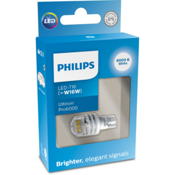 A/лампа Philips W16W LED white 11067 CU60 12V X1