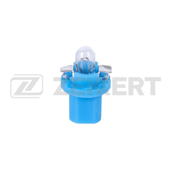 Лампа 12V 1.2W BX8.5d Blue (в упак. 10 шт.)